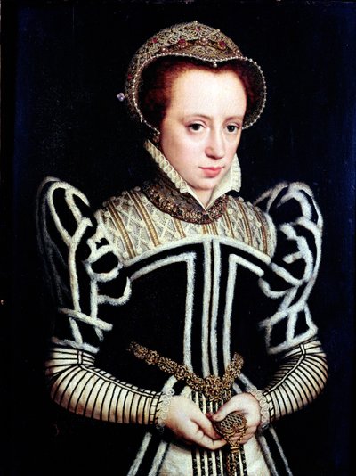 Portrait of a Lady, possibly Mary Queen of Scots by Unbekannt Unbekannt