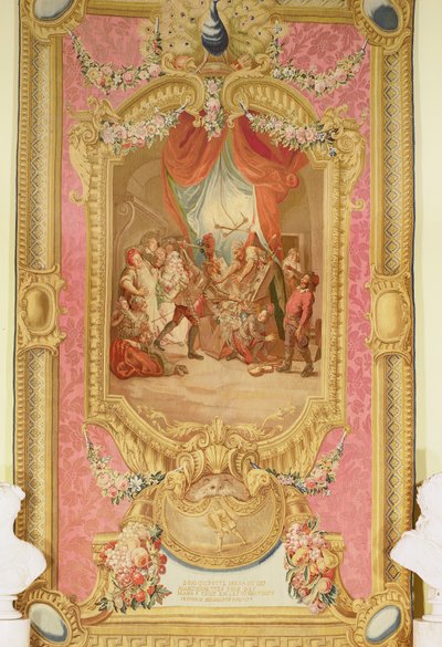 Scene from Don Quixote, tapestry from the Regents Gallery by Unbekannt Unbekannt