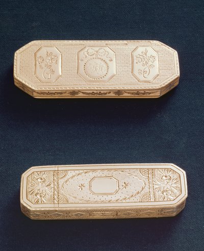 Silver Toothpick Cases by Samuel Pemberton, Birmingham, 1791 by Unbekannt Unbekannt