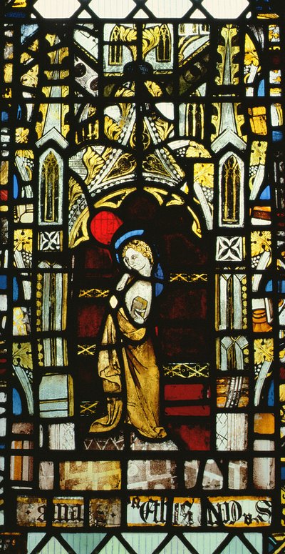 St. John from a Crucifixion window by Unbekannt Unbekannt