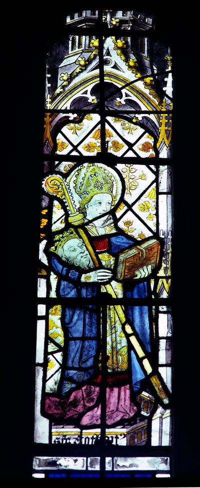 St. Cuthbert carrying King Oswald