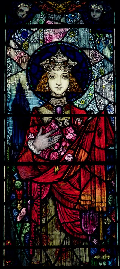 St. Elizabeth of Hungary by Unbekannt Unbekannt