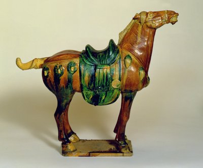 Tang style pottery figure of a horse by Unbekannt Unbekannt