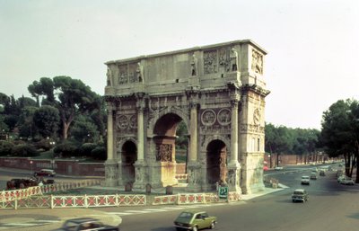 The Arch of Constantine from the North West by Unbekannt Unbekannt
