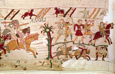 The English Turn in Flight After the Death of King Harold by Unbekannt Unbekannt