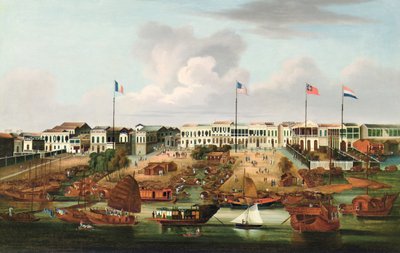 The Hongs of Canton - China Trade by Unbekannt Unbekannt