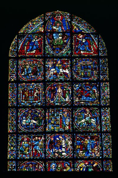 The Life of Christ, New Testament Cycle (upper half of window) by Unbekannt Unbekannt