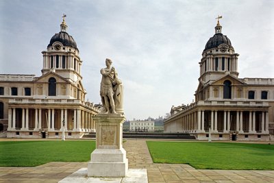 The Old Royal Naval College built by Sir Christopher Wren, Greenwich, London, UK by Unbekannt Unbekannt