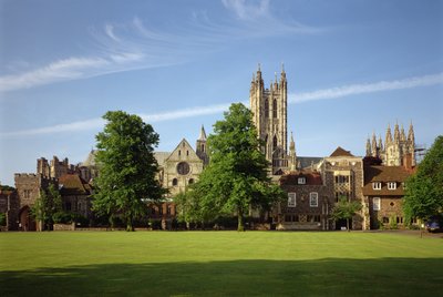 View of Canterbury Cathedral by Unbekannt Unbekannt