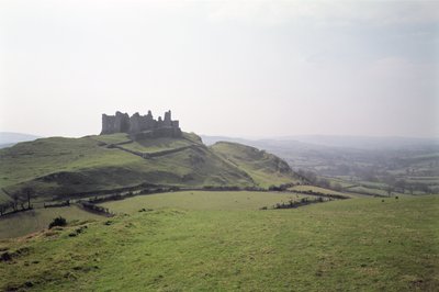 View of Carreg Cennen Castle, South Wales by Unbekannt Unbekannt