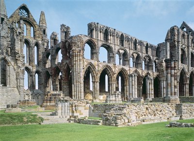 View of Whitby Abbey, North Yorkshire by Unbekannt Unbekannt