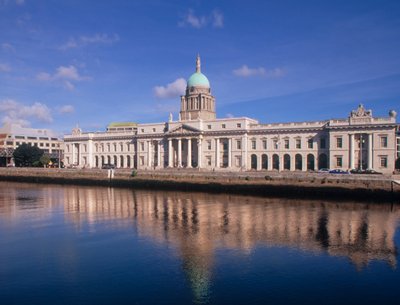 View of the Custom House by Unbekannt Unbekannt