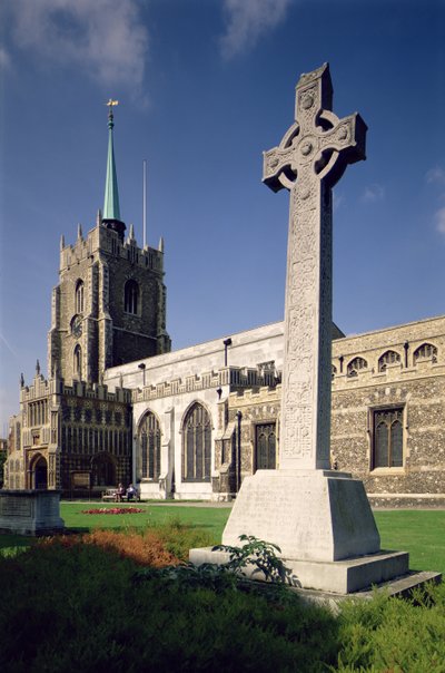 View of the Essex Tower and the South Porch, Chelmsford Cathedral by Unbekannt Unbekannt