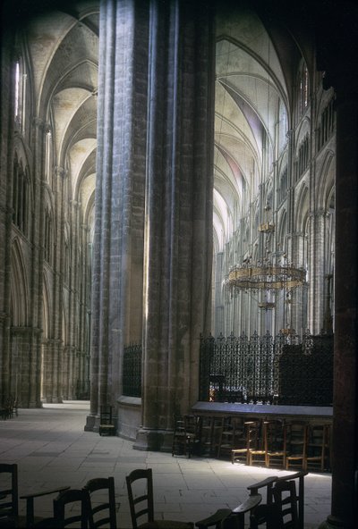 View of the interior, Durham Cathedral, built 1093-1289 by Unbekannt Unbekannt