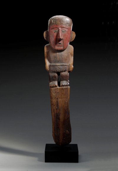 A Chimu Wood Figural Marker by Unbekannt