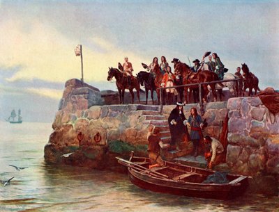 A Lost Cause: The Flight of James II by Unbekannter Künstler