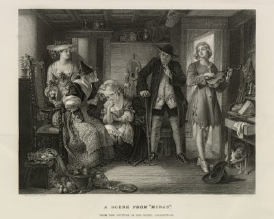 A Scene from Midas, Great-Britain, c.1850 by Unbekannter Künstler