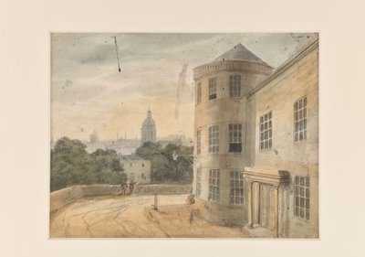 A View of The Crescent, Cambridge Street, Birmingham by Unbekannt