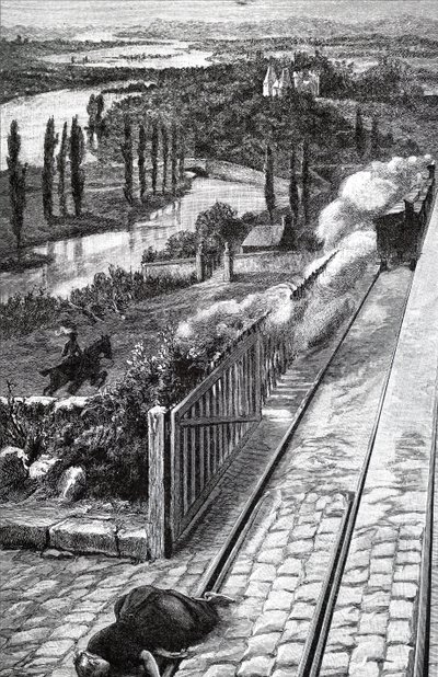 A Woman Who Had Been Struck by a Train by Unbekannt