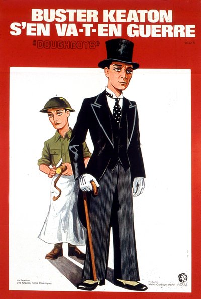 Poster for the film Doughboys with Buster Keaton and Sally Eilers 1930 by Unbekannt