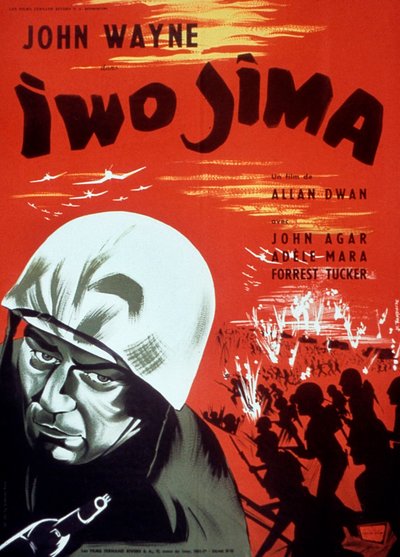 Poster of the film Iwo Jima by Allan Dwan with John Wayne 1949 by Unbekannt