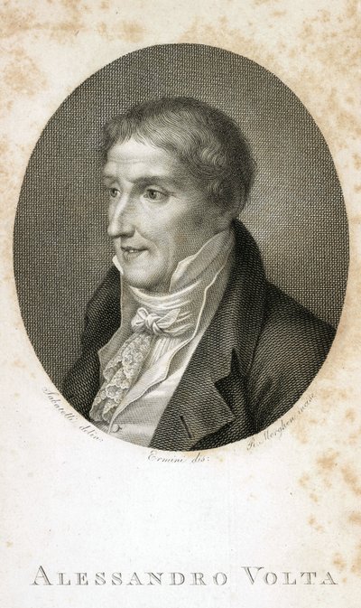 Alessandro Volta by Unbekannt