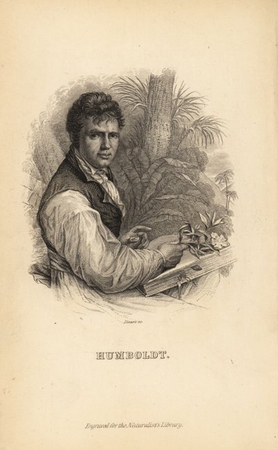 Alexander von Humboldt, German explorer, naturalist and botanist by Unbekannt