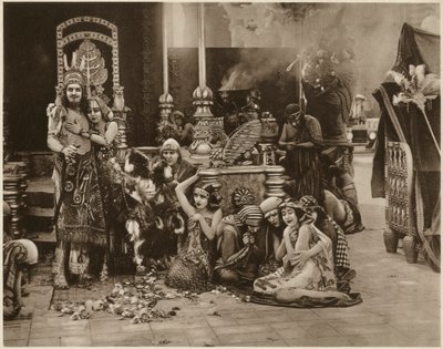 Alfred Paget, Seena Owen, scene from 