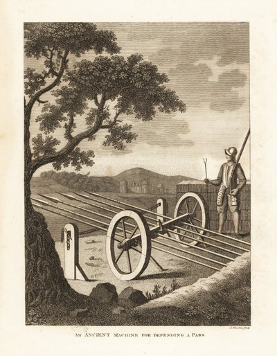 An Ancient Machine for Defending a Pass by Unbekannt