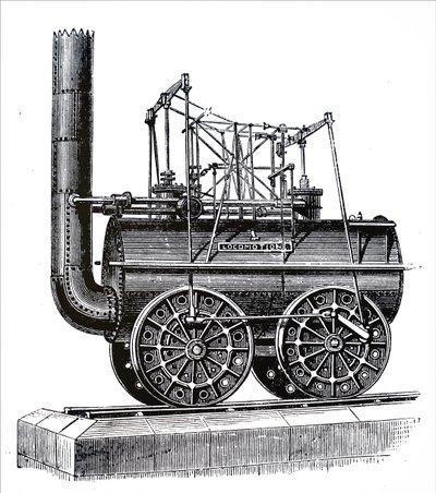 An Engine Locomotive I Built by George Stephenson by Unbekannt