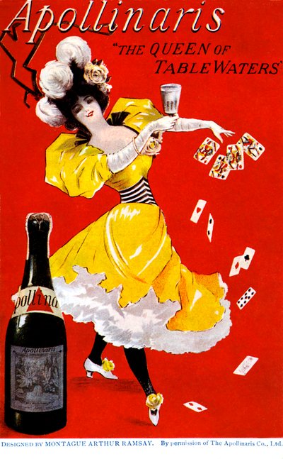 Apollinaris Table Water - Early 20th Century Advert by Unbekannter Künstler
