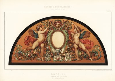 Art nouveau screen in Wroclaw Museum, Poland by Unbekannter Künstler