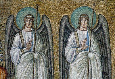 Angel Figures (detail) by Benjamin Baud
