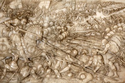 Depiction of the Battle of Marignano in 1515 by Unbekannt