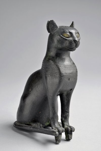 Bastet (Statuette bronze mold, Low Epoque, Egypt) by Unbekannter Künstler
