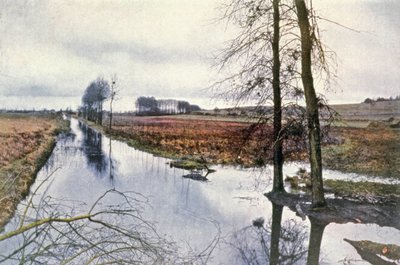 Battle of the Marne, marshes of Saint Gond by Unbekannter Künstler