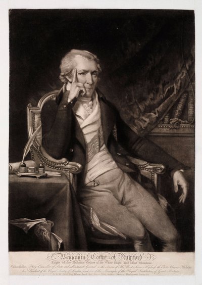 Benjamin Thompson, Count Rumford by Unbekannt