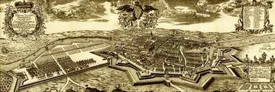 Berlin and surrounding area at the end of the 17th century by Unbekannter Künstler
