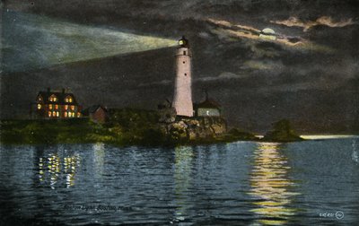 Boston: Boston Light by Unbekannter Künstler