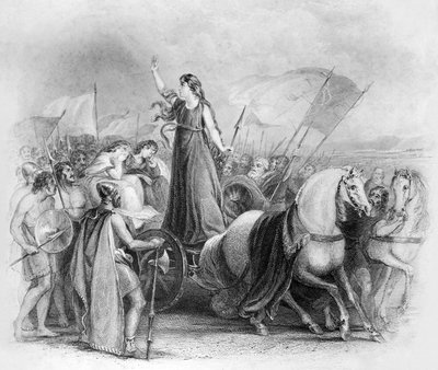 Boudica / Boadicea by Unbekannter Künstler