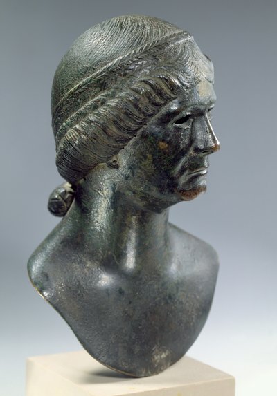 Bronze Head of a Woman, Sometimes Identified as Marciana, Roman by Unbekannt