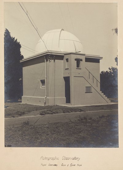 Building and Dome for the Astrographic Telescope by Unbekannt