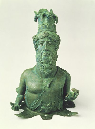 Bust of Dionysus-Sabazius, from Pompeii by Unbekannt