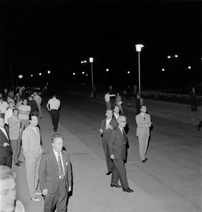 Casino Workers on Strike - Venice - 1961 by Unbekannt