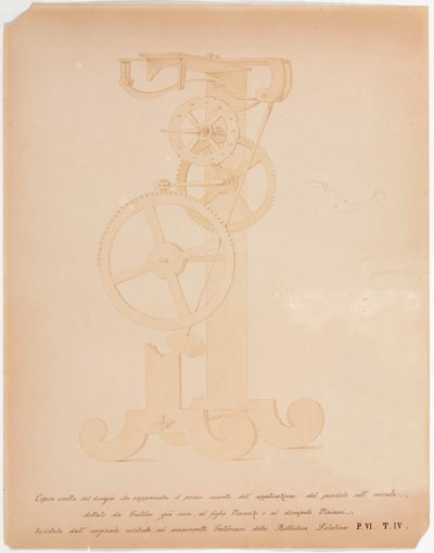 Drawing of Galileo