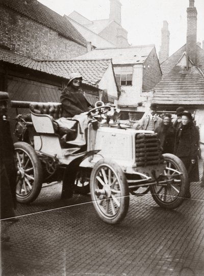 C S Rolls 12 hp Panhard during the 1000 Mile Trial by Unbekannt