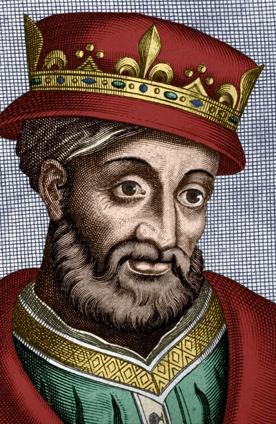 Caribert 1st (521-567) King of Paris in 561-567 (Merovingian), son of Clotaire 1st by Unbekannter Künstler