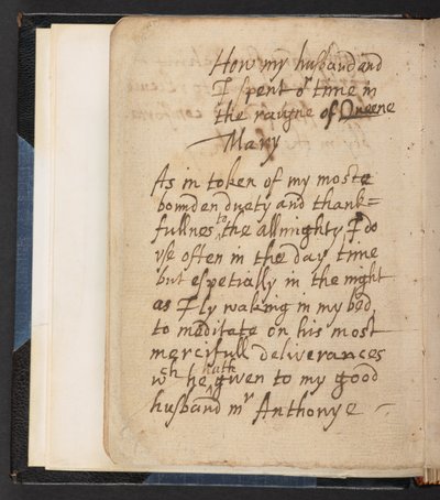 Certaine old stories recorded by an aged gentlewoman a time before her death, to be perused by her children and posterity by Unbekannter Künstler