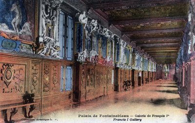 Chateau de Fontainebleau: Gallery of Francois I by William M. Timlin