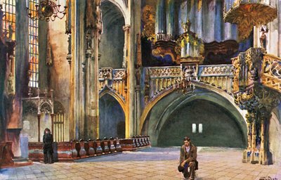 Church of St Stephen, Vienna, End of 19th/20th Century by Unbekannter Künstler
